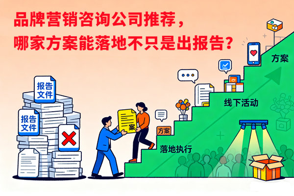 品牌營銷咨詢公司推薦，哪家方案能落地不只是出報告？