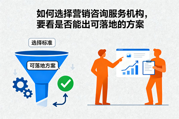 如何選擇營銷咨詢服務(wù)機構(gòu)，要看是否能出可落地的方案