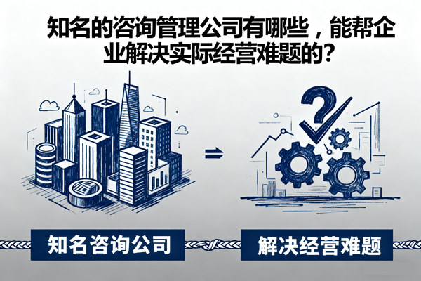 知名的咨詢管理公司有哪些，能幫企業(yè)解決實(shí)際經(jīng)營難題的？