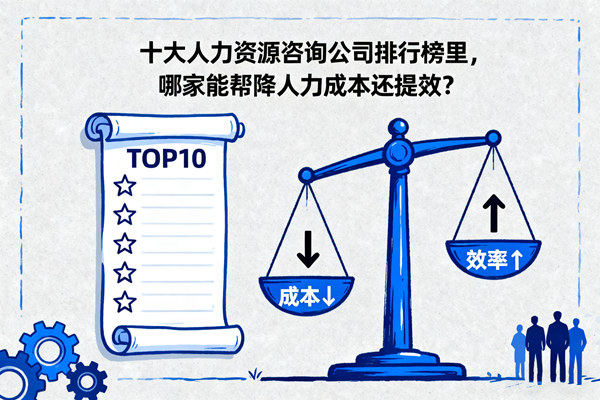 十大人力資源咨詢公司排行榜里，哪家能幫降人力成本還提效？