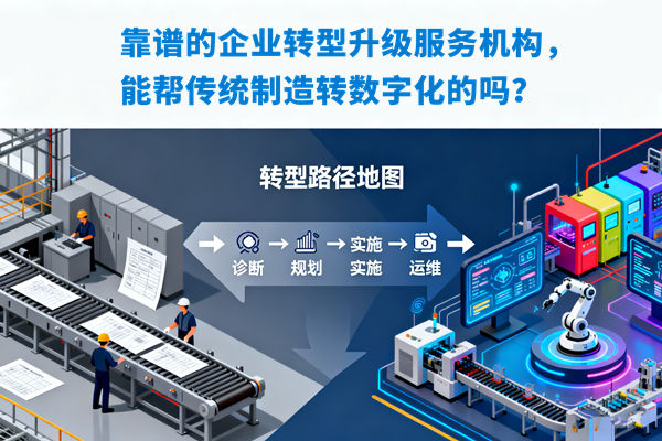 靠譜的企業(yè)轉(zhuǎn)型升級服務(wù)機(jī)構(gòu)，能幫傳統(tǒng)制造轉(zhuǎn)數(shù)字化的嗎？