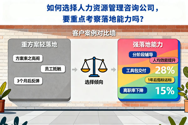 如何選擇人力資源管理咨詢公司，要重點(diǎn)考察落地能力嗎？