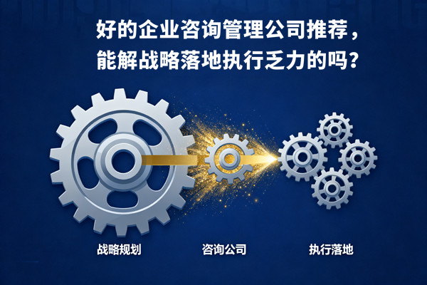 好的企業(yè)咨詢管理公司推薦，能解戰(zhàn)略落地執(zhí)行乏力的嗎？