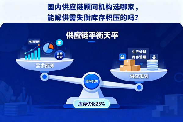 國內供應鏈顧問機構選哪家，能解供需失衡庫存積壓的嗎？